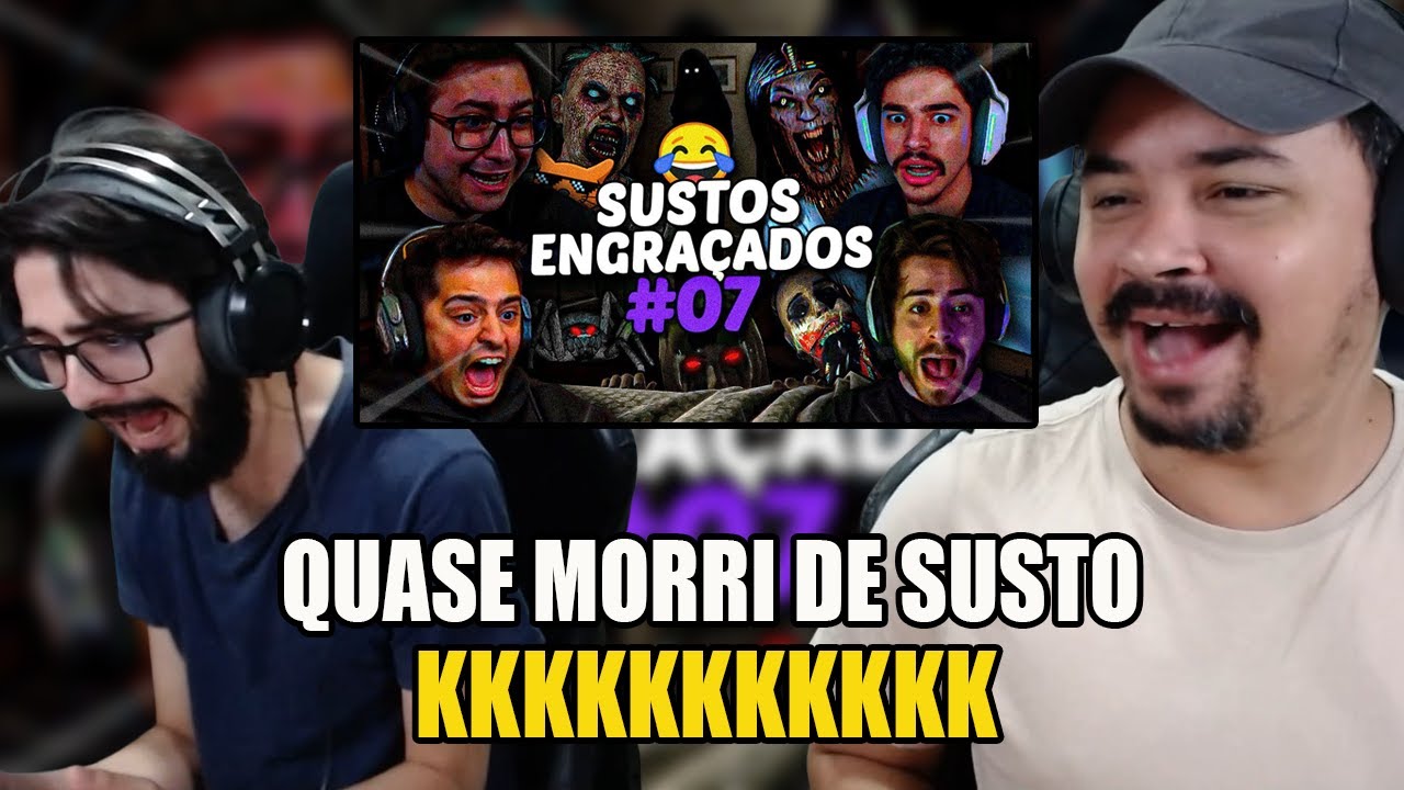 SUSTOS ENGRAÇADOS NAS LIVES #07 | Viralizou Clips | REACT