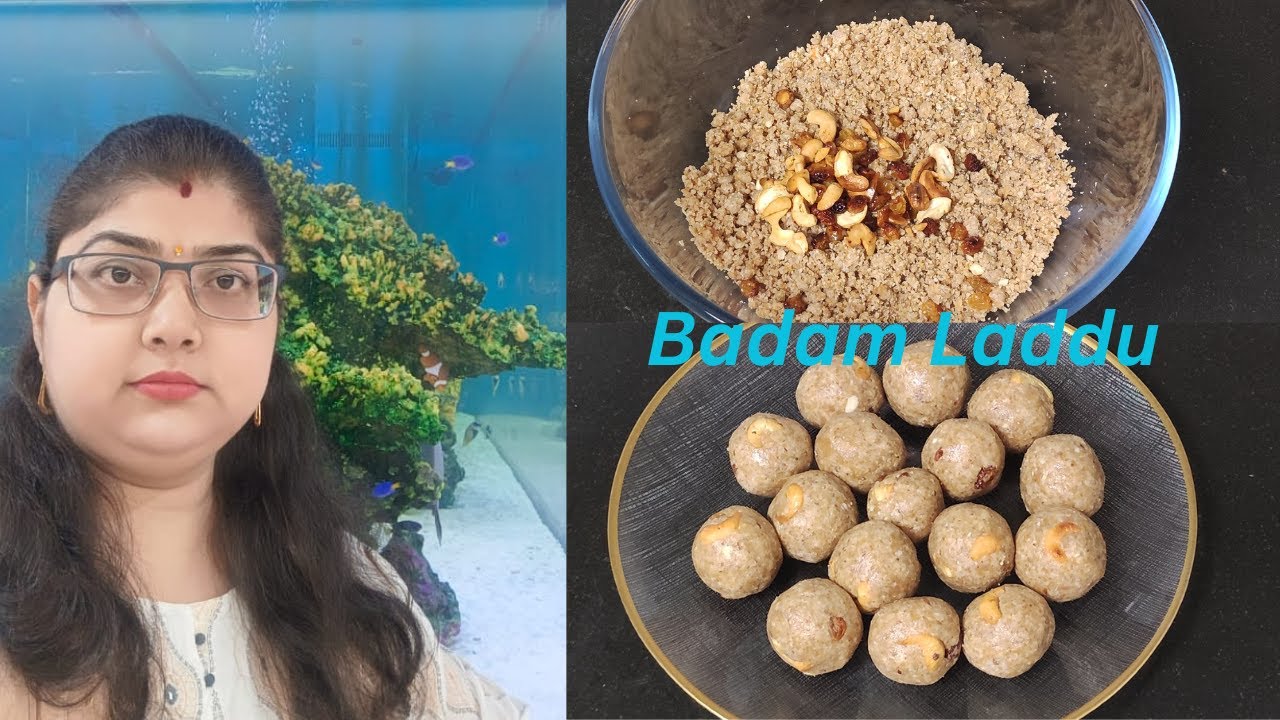 Badam Laddu | Almond Laddu #sweets #cooking #healthy