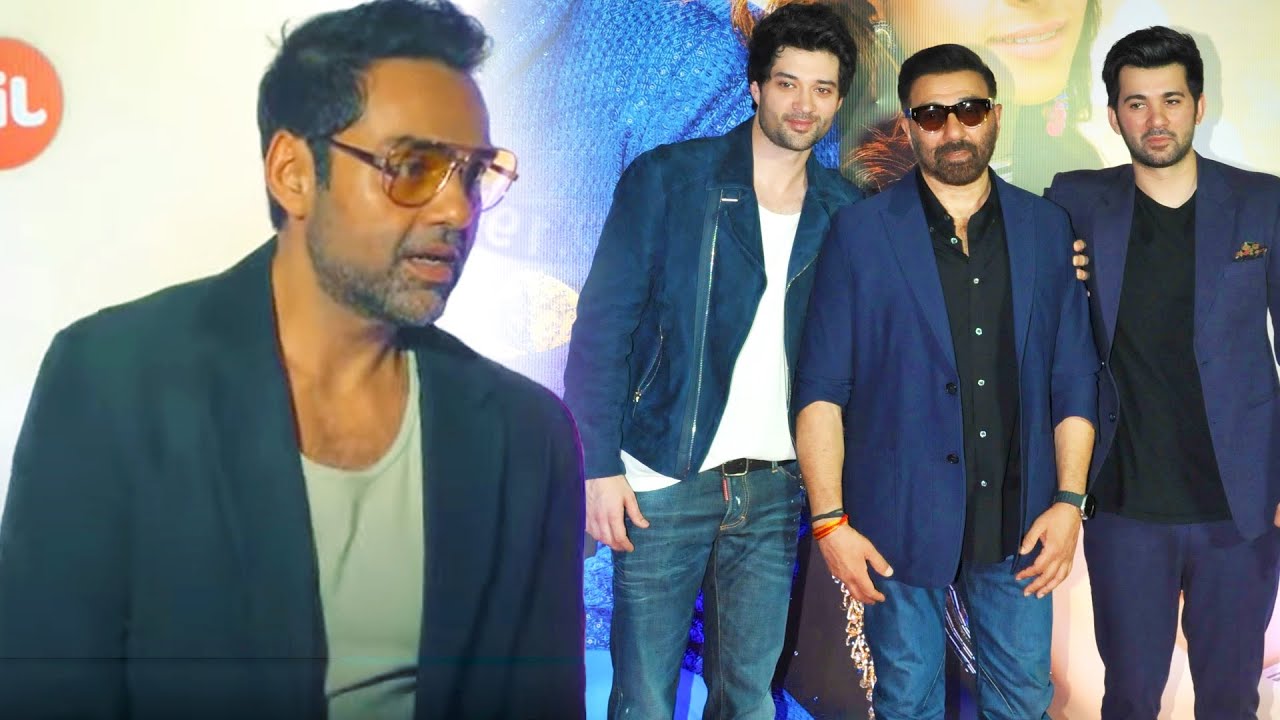 Abhay Deol At Screening Of Sunny Deol's Son's Debut Movie 