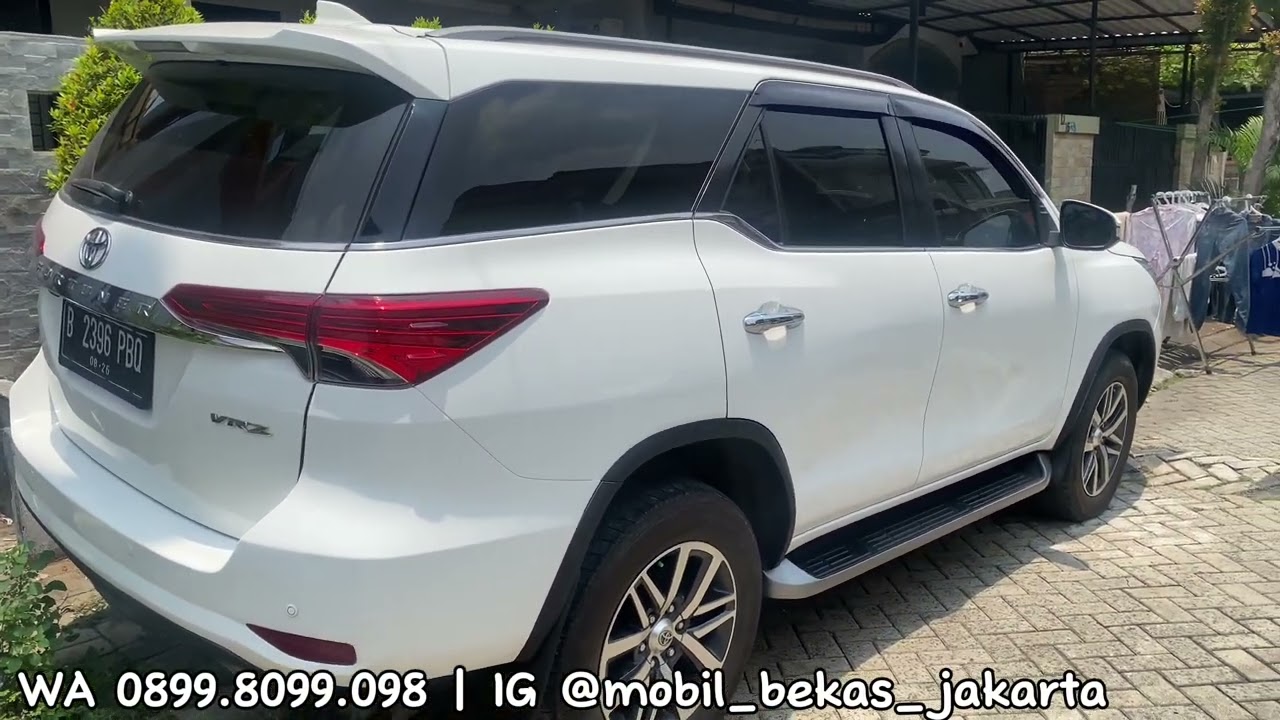 Toyota Fortuner VRZ Diesel 2016 warna Putih