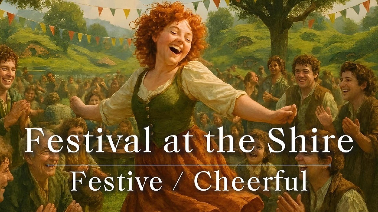 Shire Festival Inspired Music | Celtic Folk & Fantasy Ambience | The Tongless Bard