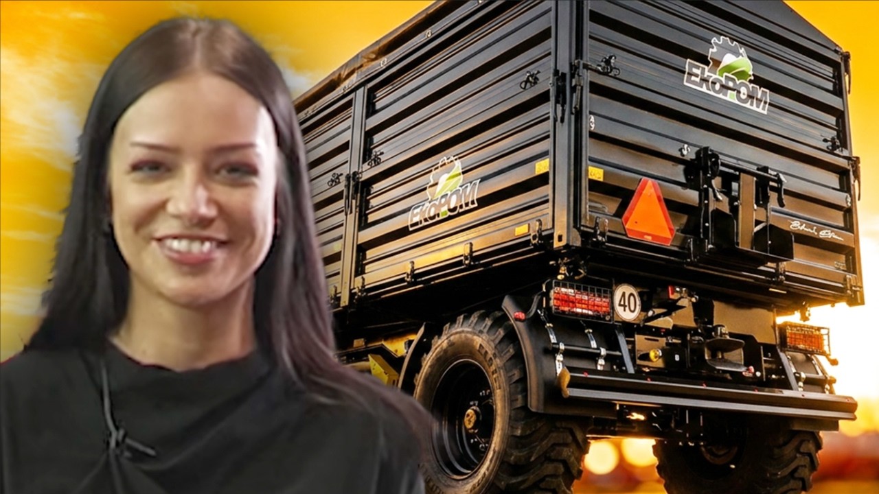 Po co brudzić kierownicę? Pzyczepy Ekopom na wystawie Agrotech Kielce #rolnictwo