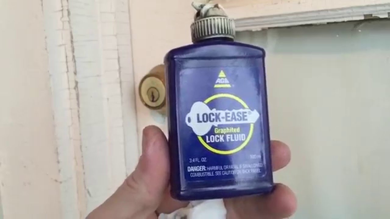 Lock-Ease Graphited Lock Fluid