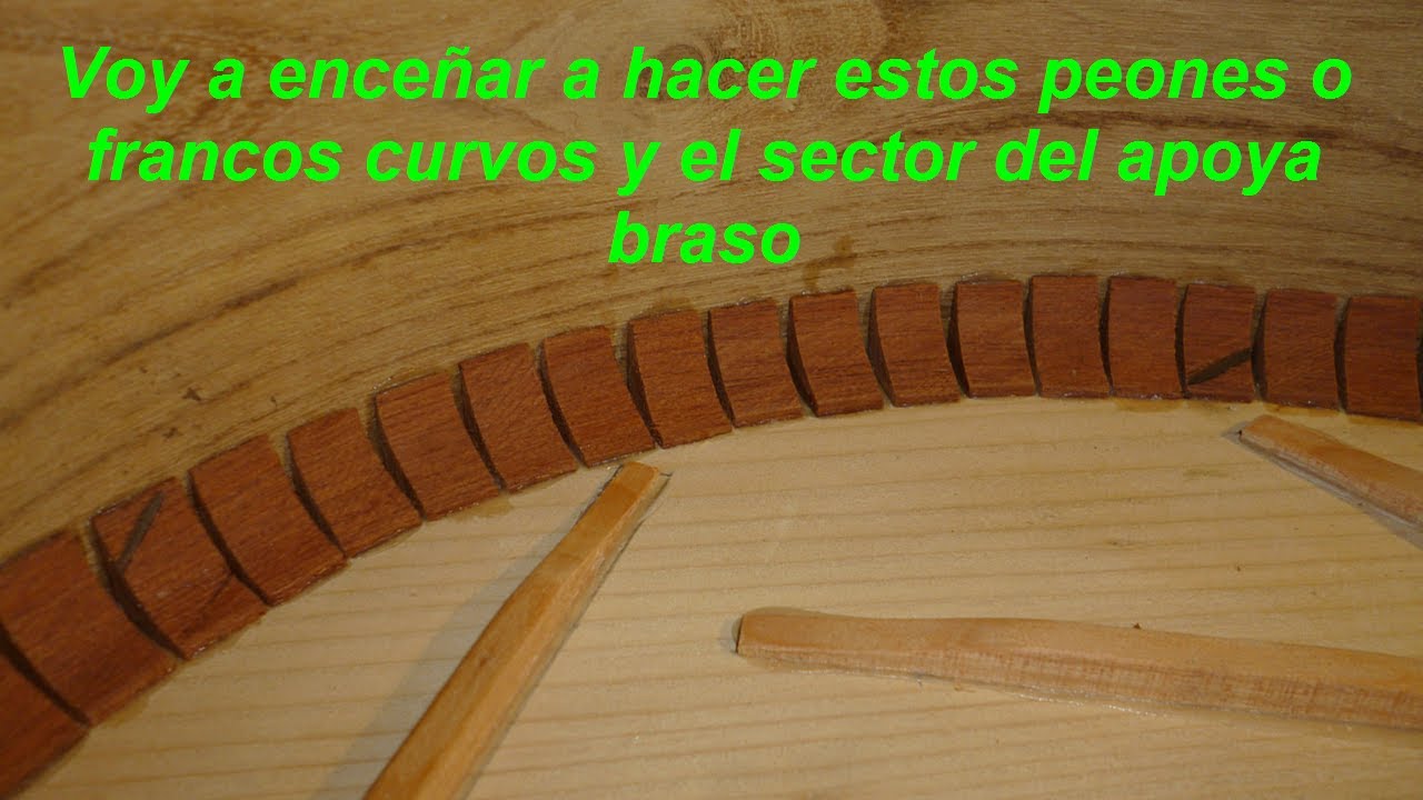 PEONES O FRANCOS Y APOYA BRASO DE GUITARRA