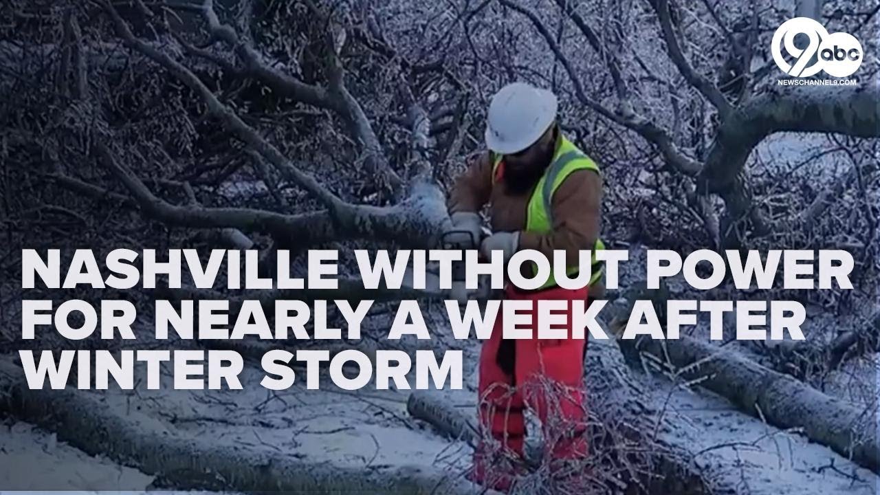 90,000 Nashville residents without power for nearly a week as questions of NES preparedness arise