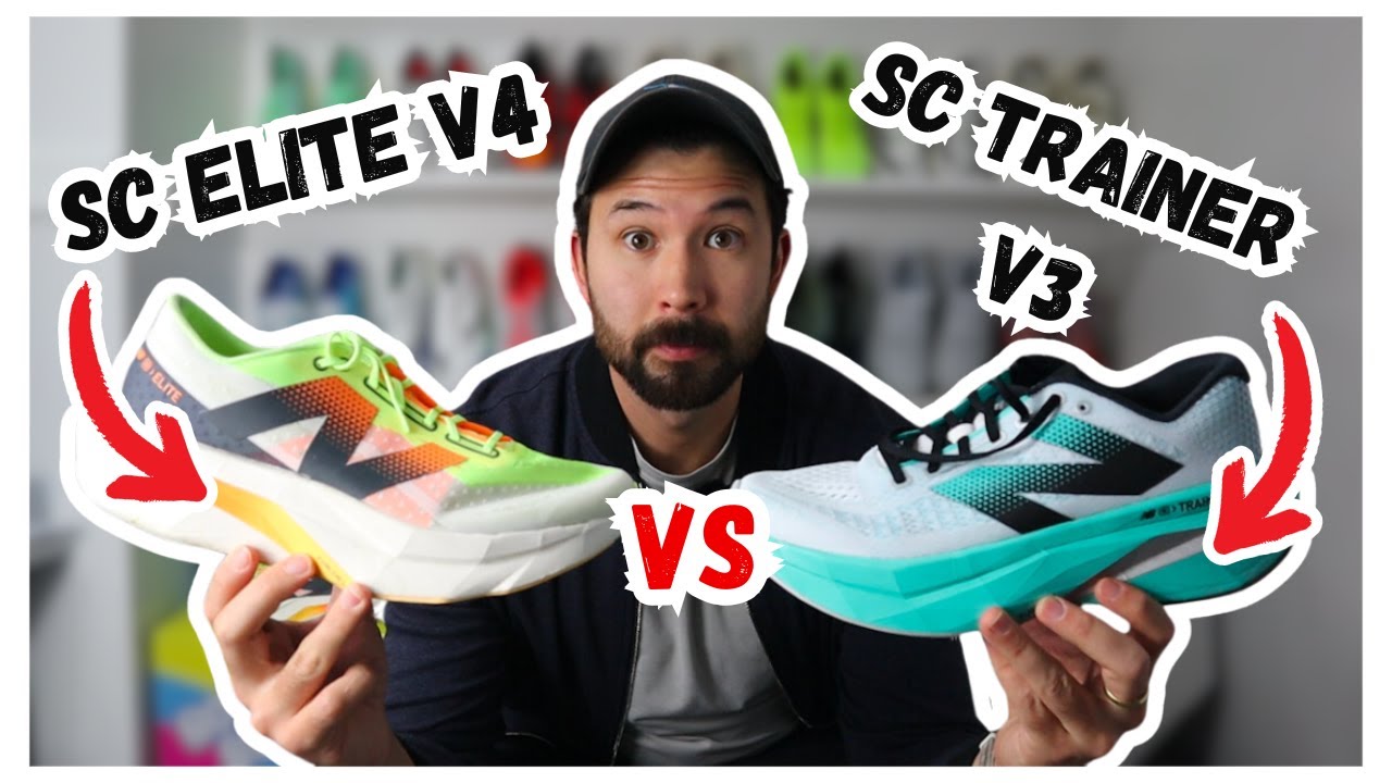 New Balance SC Trainer V3 против SC Elite V4