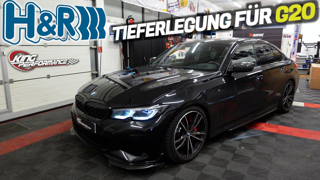 H&R Federn passend f&uuml;r den neuen 3er BMW G20 M340i Xdrive | Tieferlegung | B58 Teil 1