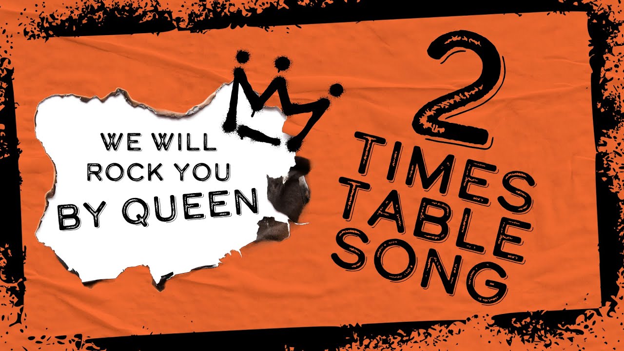 We Will Rock Twos - Two Times Table Song (cover of We Will Rock You by Queen)