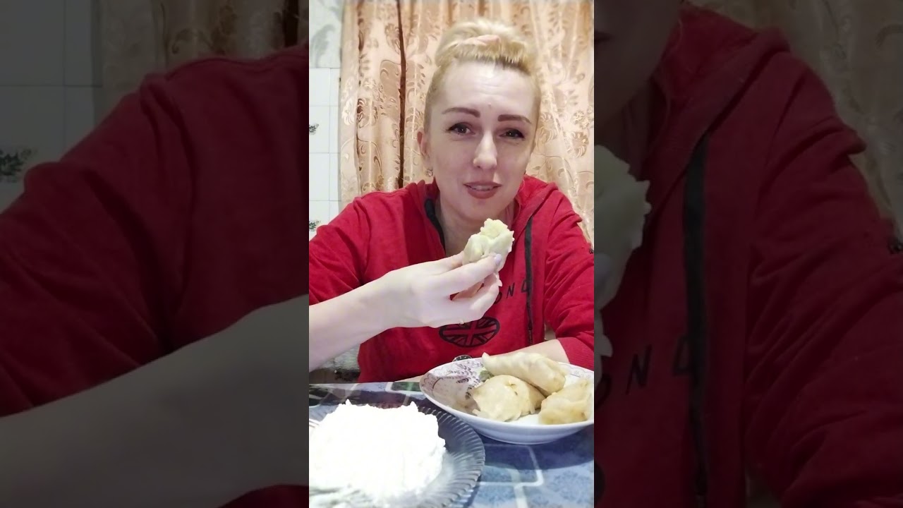 Мукбанг Вареники и рецепт