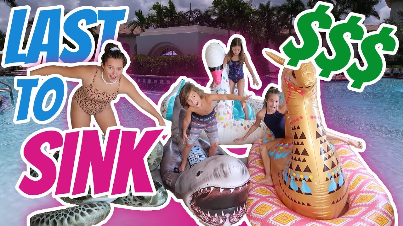 LAST TO SINK WINS $$$! Its R Life