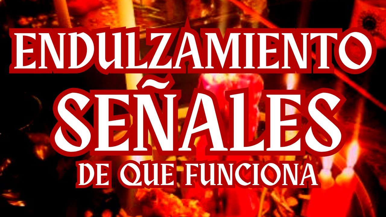 SE&Ntilde;ALES de que un ENDULZAMIENTO da RESULTADOS