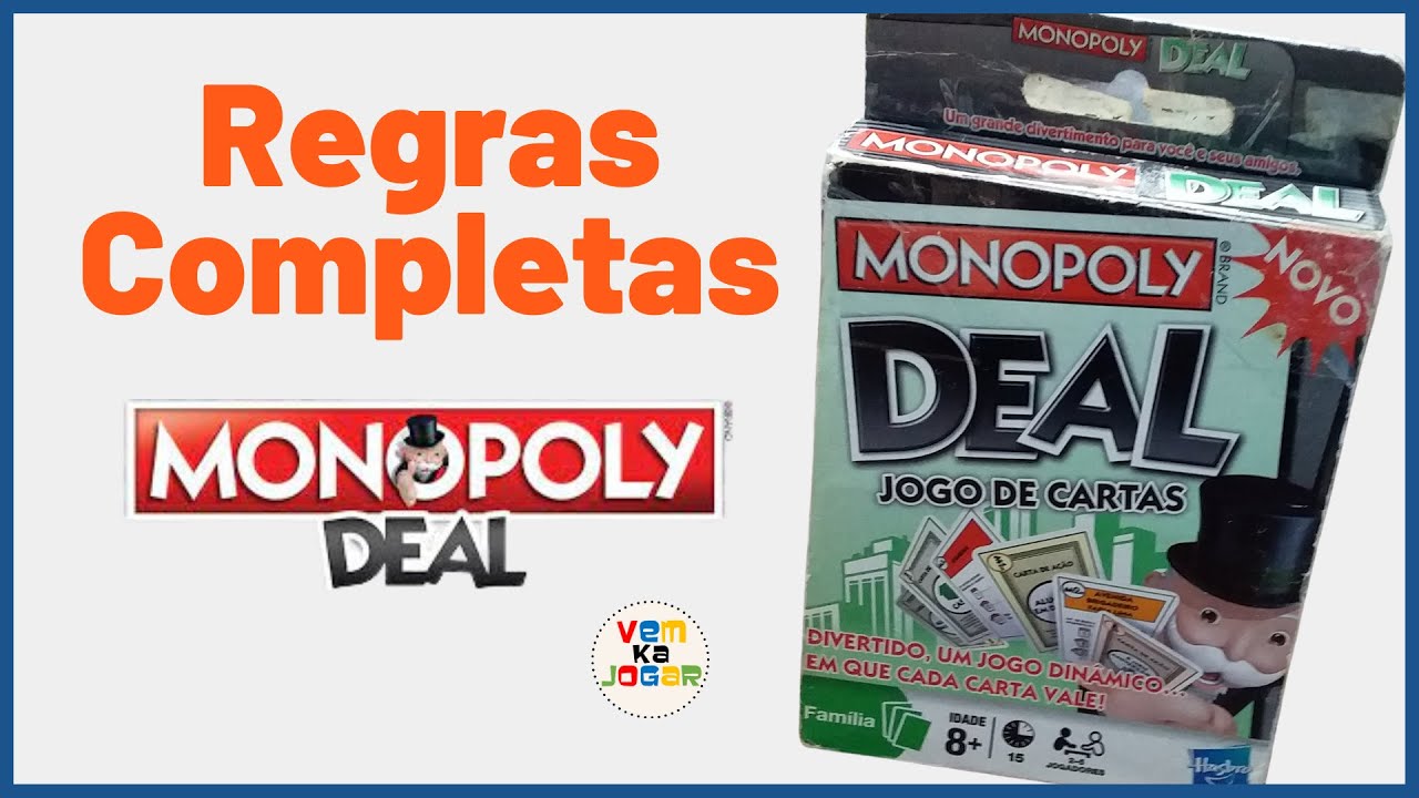 COMO JOGAR MONOPOLY DEAL - REGRAS COMPLETAS E DETALHADAS