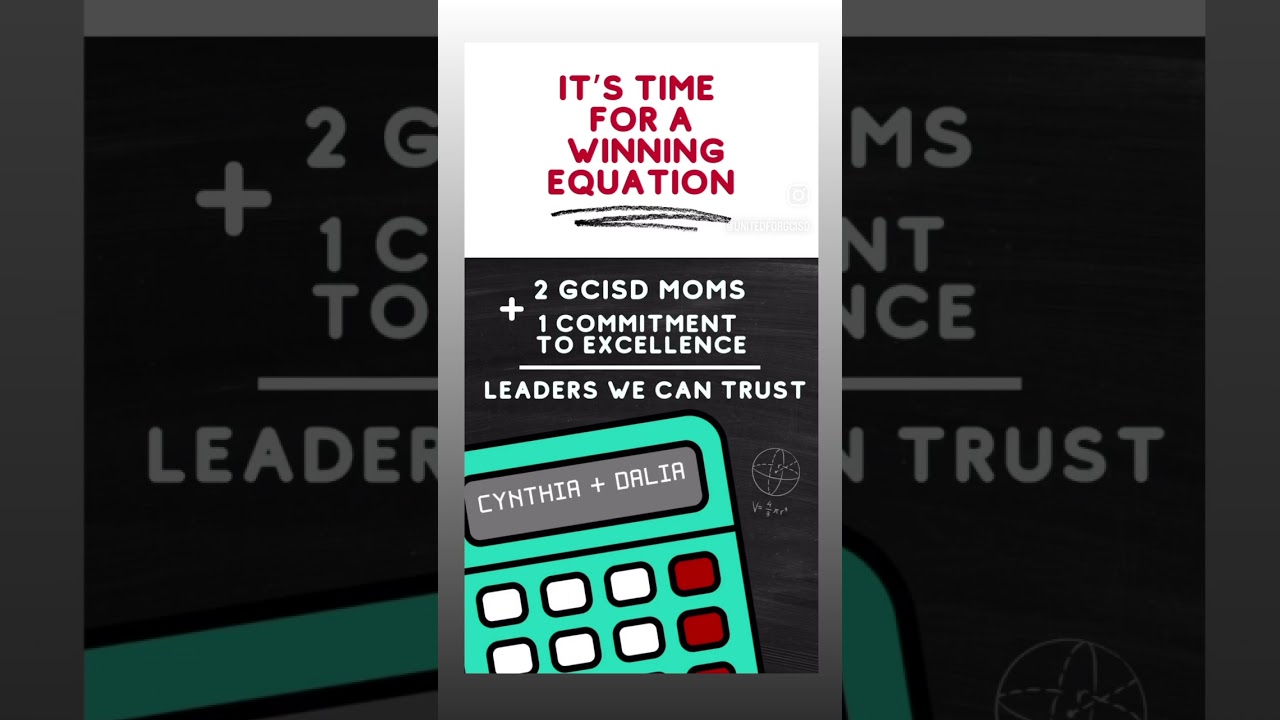 Dalia + Cynthia are the winning equation GCISD needs | 2024 school board election