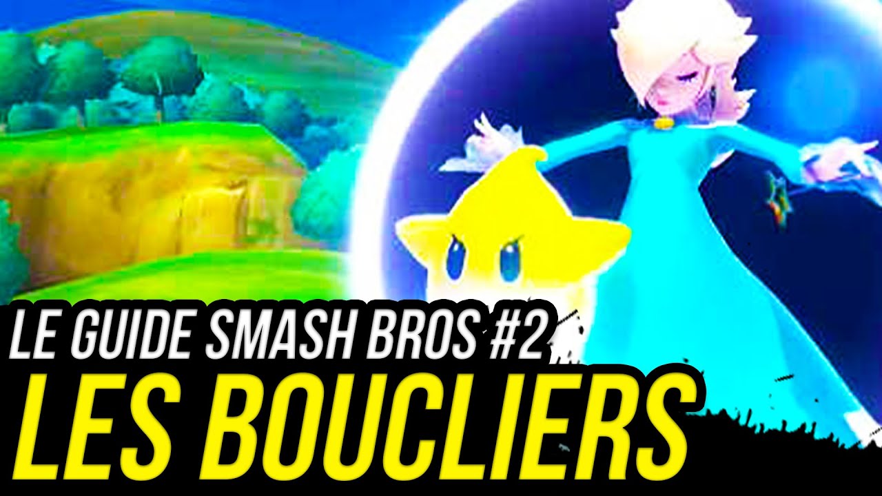 LES BOUCLIERS dans SMASH - GUIDE SMASH BROS #2
