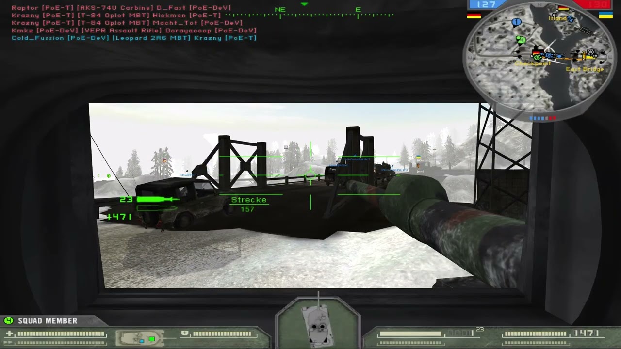 BF2: Point of Existence 2 Mod - Dnister River Valley
