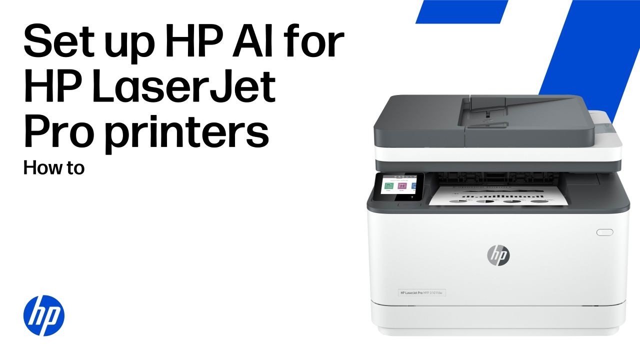 Настройка HP AI с помощью панели управления HP Smart Admin | Принтеры HP Laser Jet Pro 3000, 4000