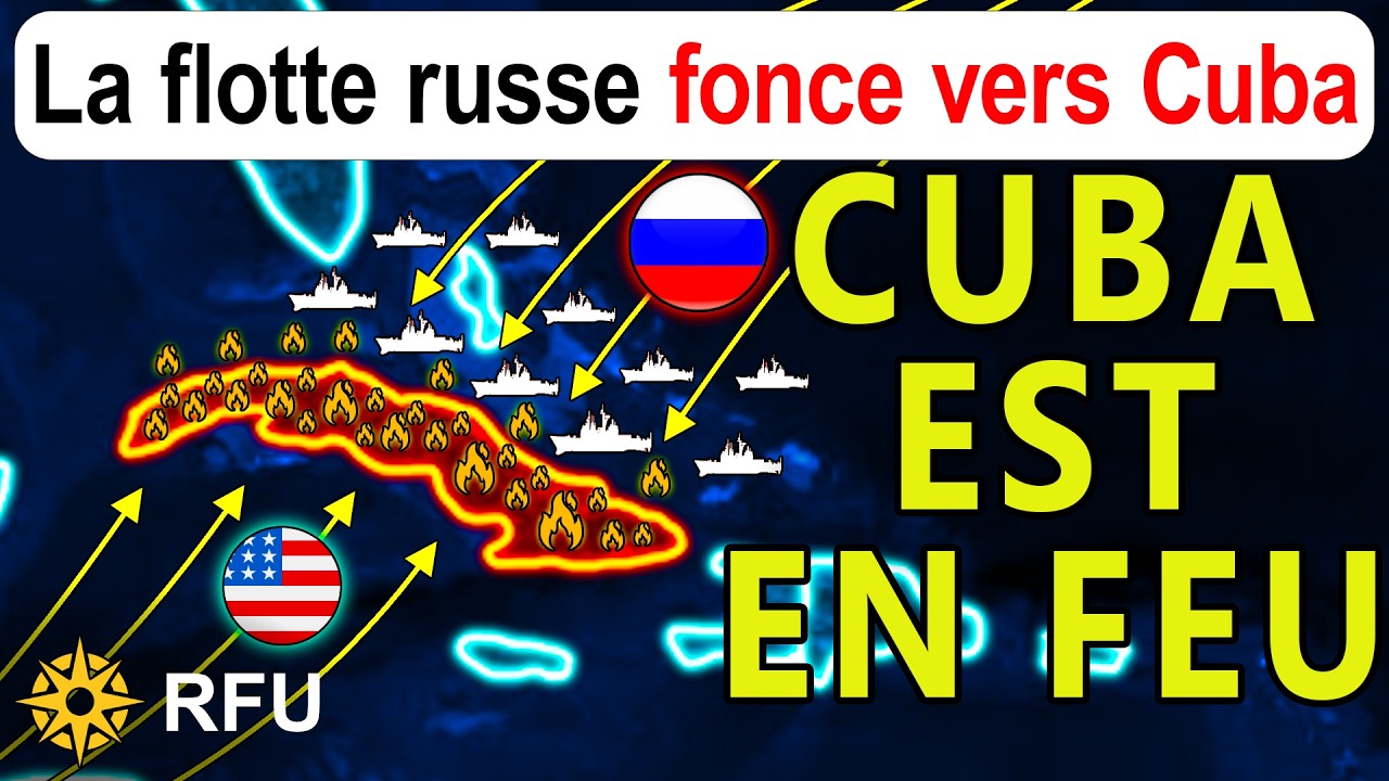 La Russie envoie des armes et du pétrole à Cuba: Les tensions explosent près des USA | RFU News