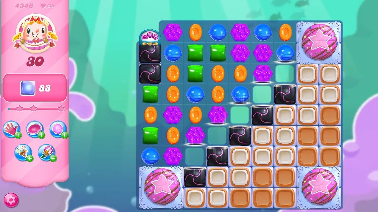 Candy Crush Saga LEVEL 4346 NO BOOSTERS (new version)🔄✅