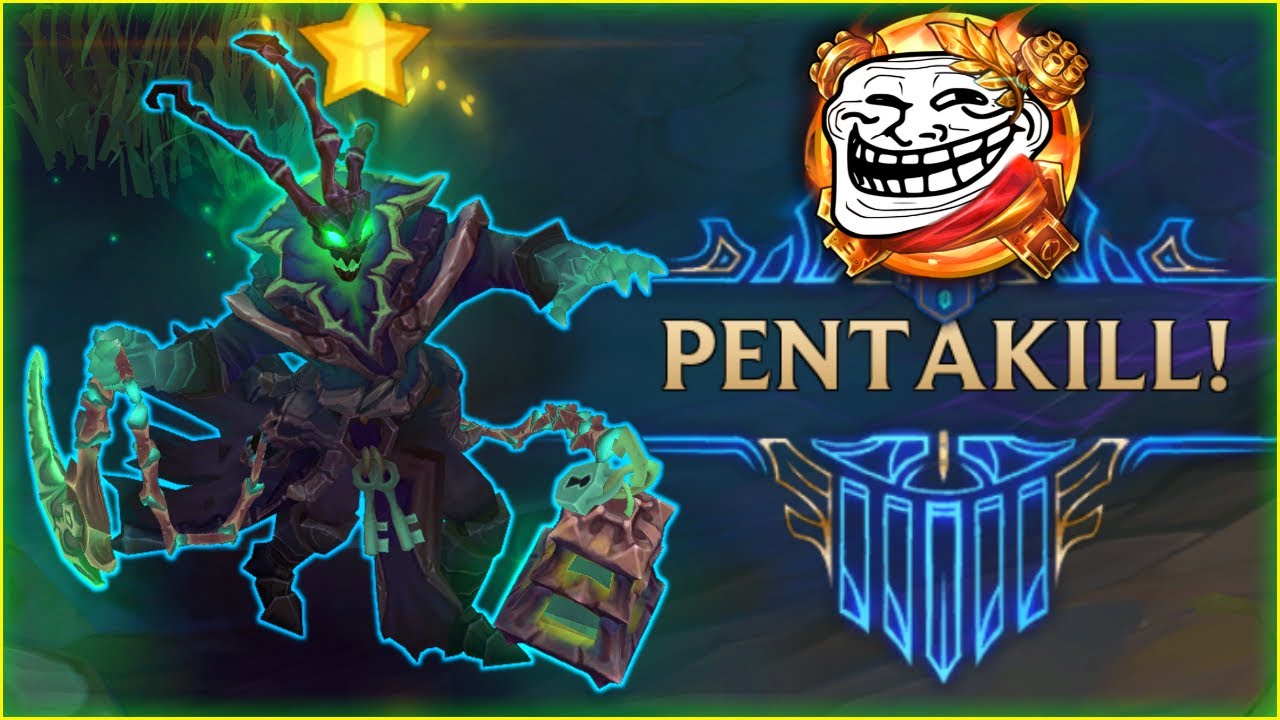 PENTAKILLS MONTAGE LOL FUN Moments 2024 (URF, ARAM, Thresh, Rumble, Draven) 