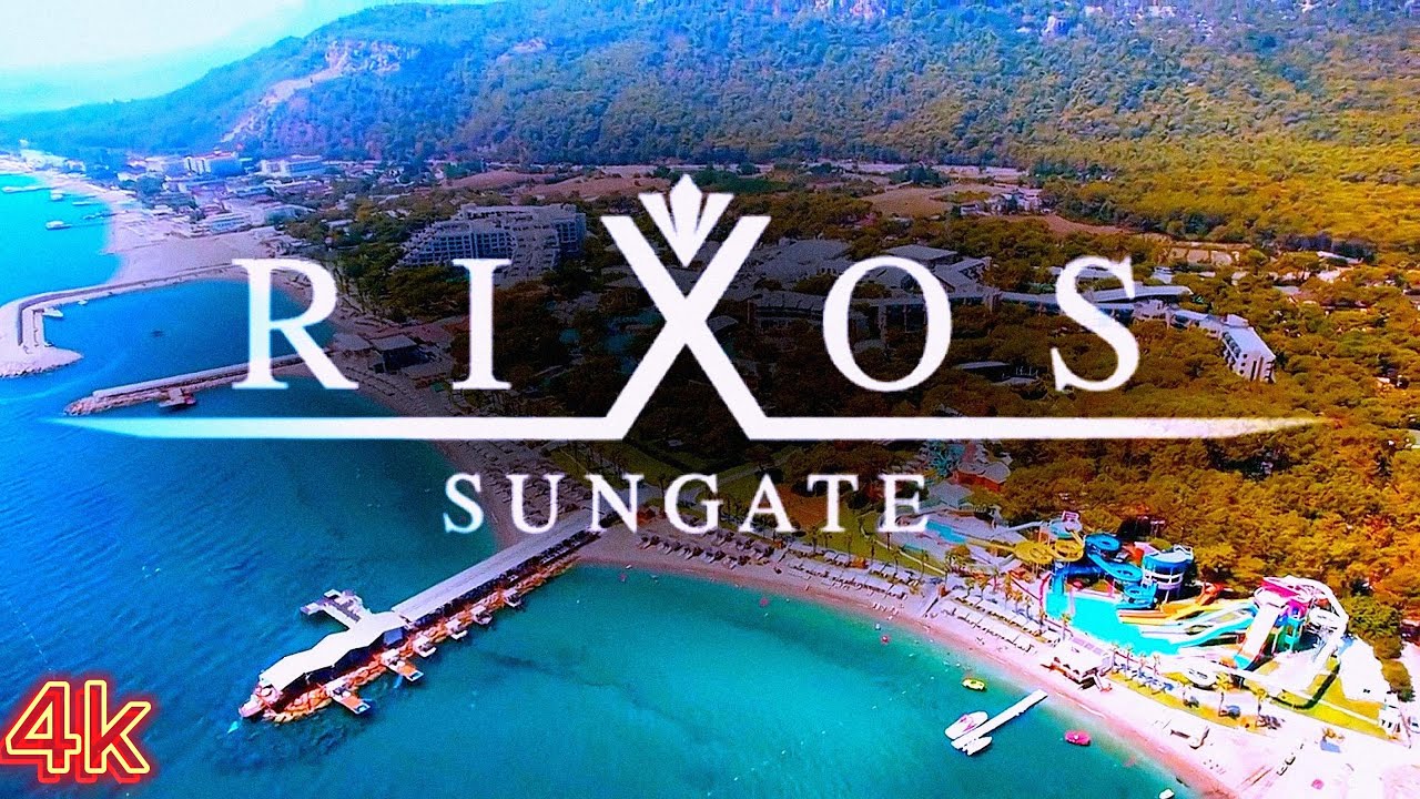 Rixos Sungate 5* Turkey| Highlights| Почему сюда все едут?| 5 основных фишек отеля| 4K