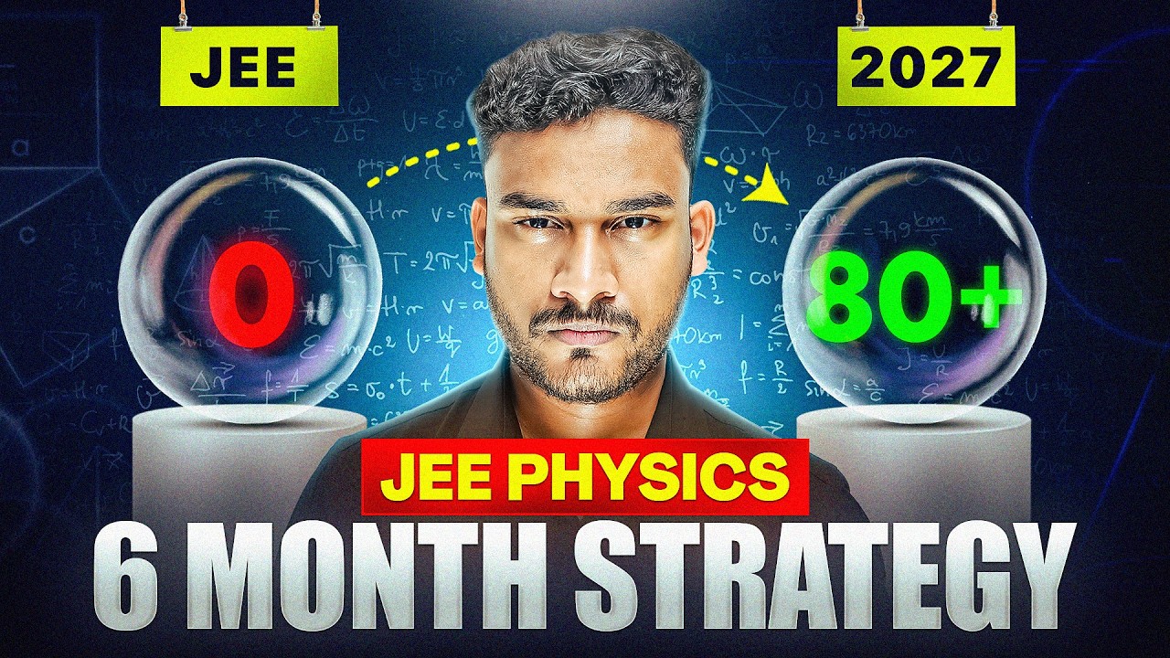 JEE Mains 2027 Physics Strategy: From Zero to 99%ile 🔥