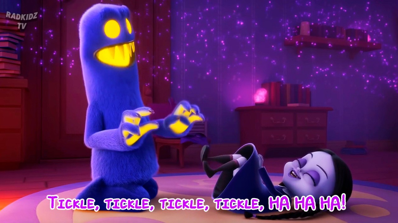 Tickle Monster Song 👻 | Creepy Cute Kids Song | RadKidz TV