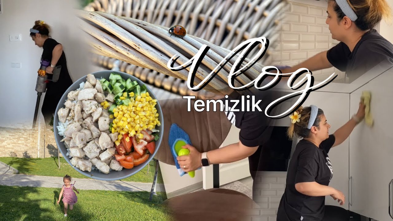 VLOG || Mutfak Temizliği 🧽 Mutfakta Yenilikler 🪄Dolapları Sildim🫧 BOWL Yaptım🍛 #temizlik #vlog