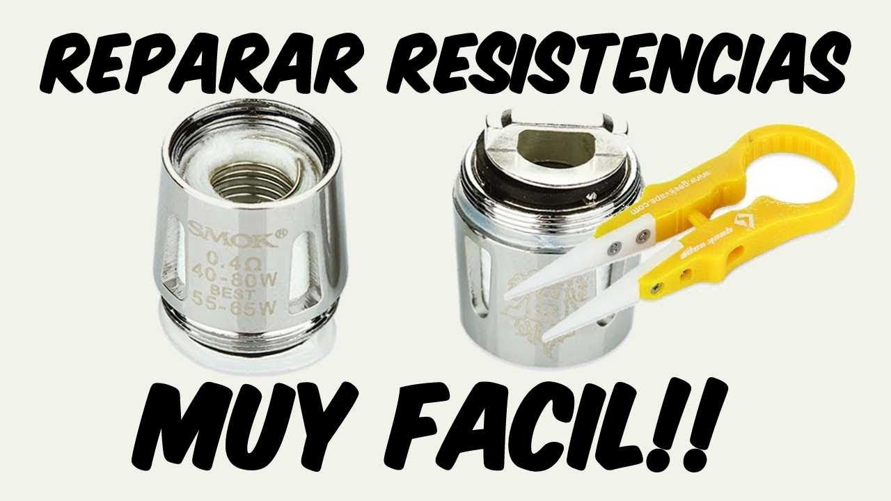 COMO REPARAR RESISTENCIAS QUEMADAS