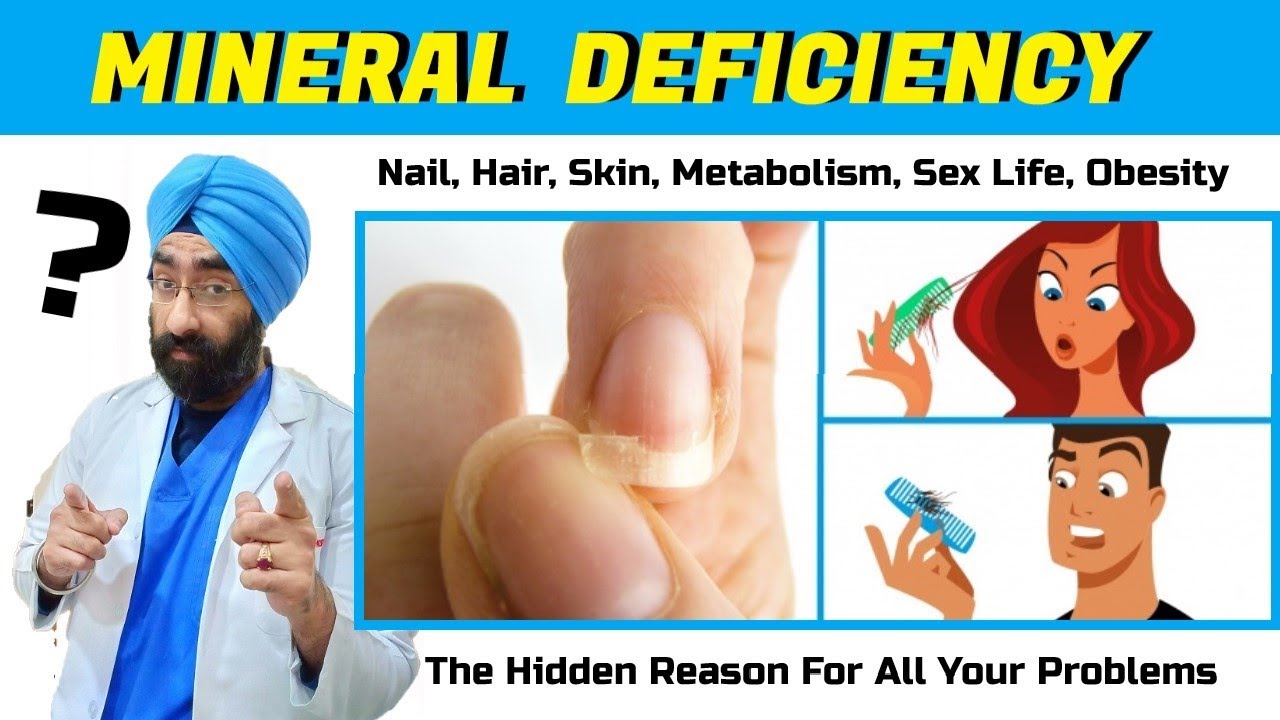 Hidden Reason for Hair, Skin, Nail Problems  - Trace Mineral Deficiency | Dr.Education