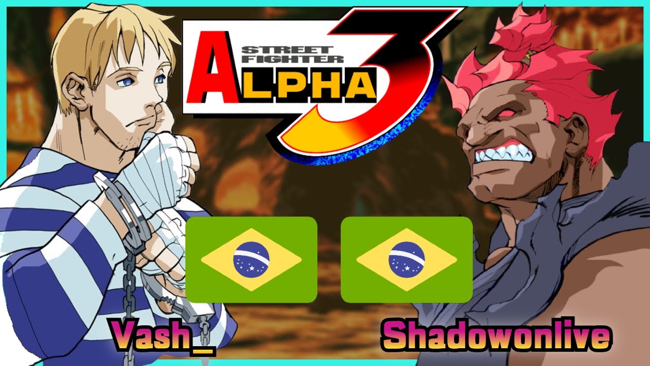 Street Fighter Alpha 3 || Vash_ 🇧🇷 VS 🇧🇷 Shadowonlive || FIGHTCADE 2