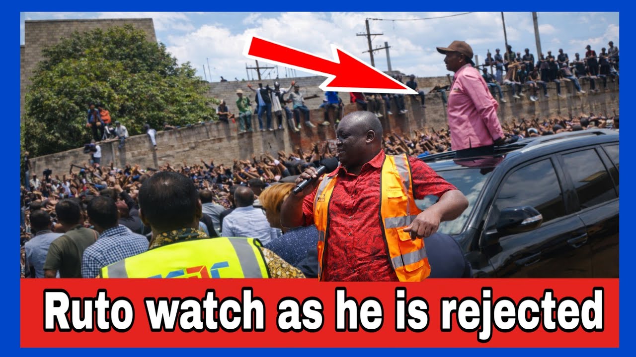 Ruto rally disrupted for attacking Sifuna Nairobi;Mobilised crowd turns against Ruto & Mps & MCA's