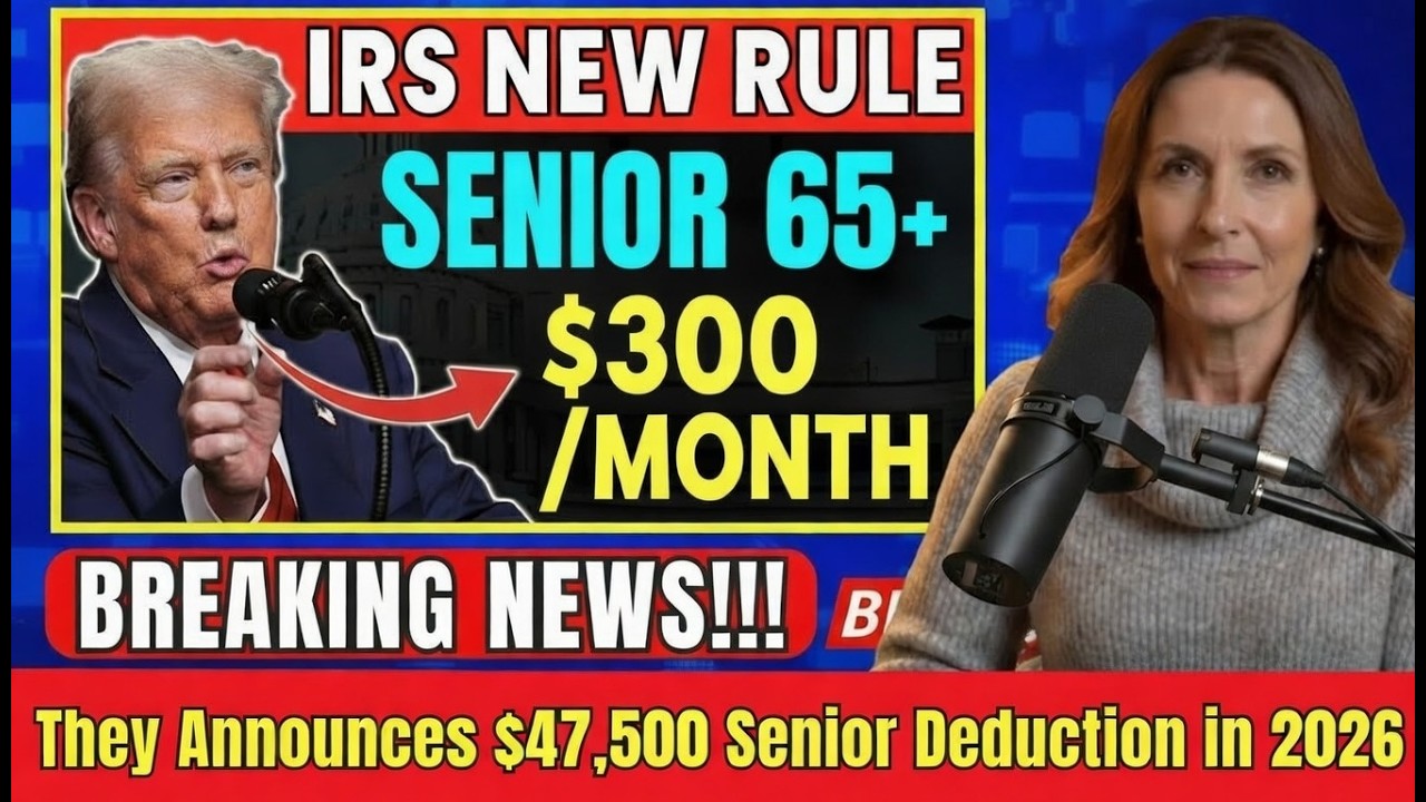 They Announces $47,500 Senior Deduction in 2026 — But This Medicare Costs Retirees $300/Month
