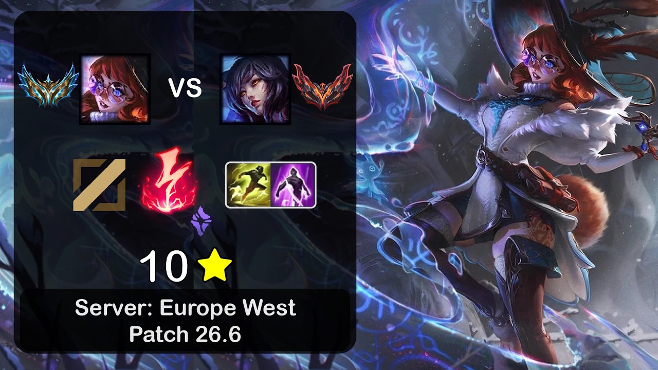 Aurora Mid vs Ahri - EUW Challenger - Patch 26.6