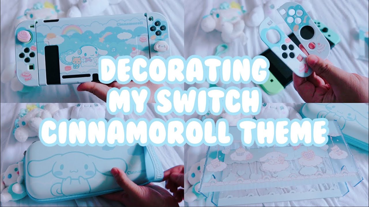 CINNAMOROLL NINTENDO SWITCH 🩵☁️