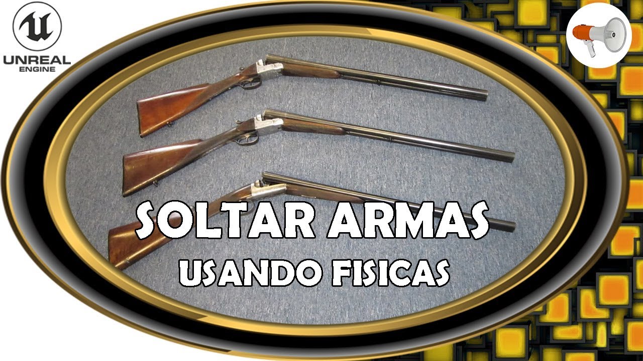 📢 Tomar y soltar armas utilizando físicas, Unreal Engine 39, UE curso o tutorial español