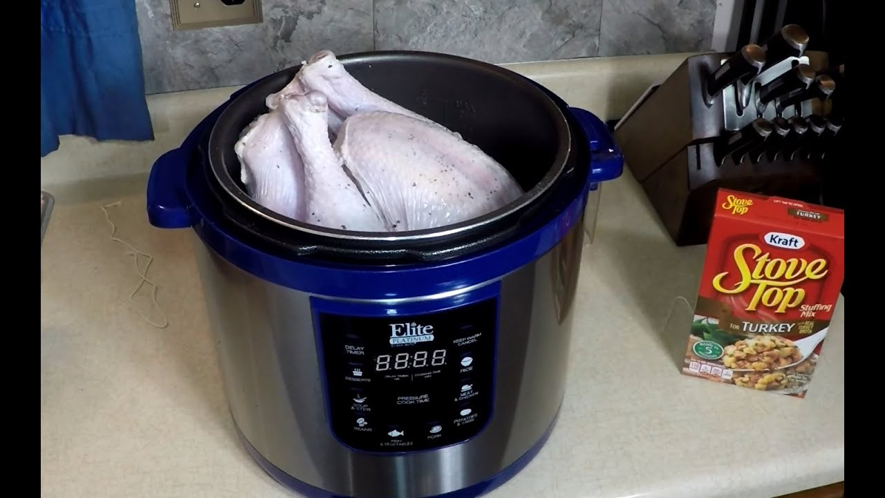 A Whole Turkey in a Pressure Cooker