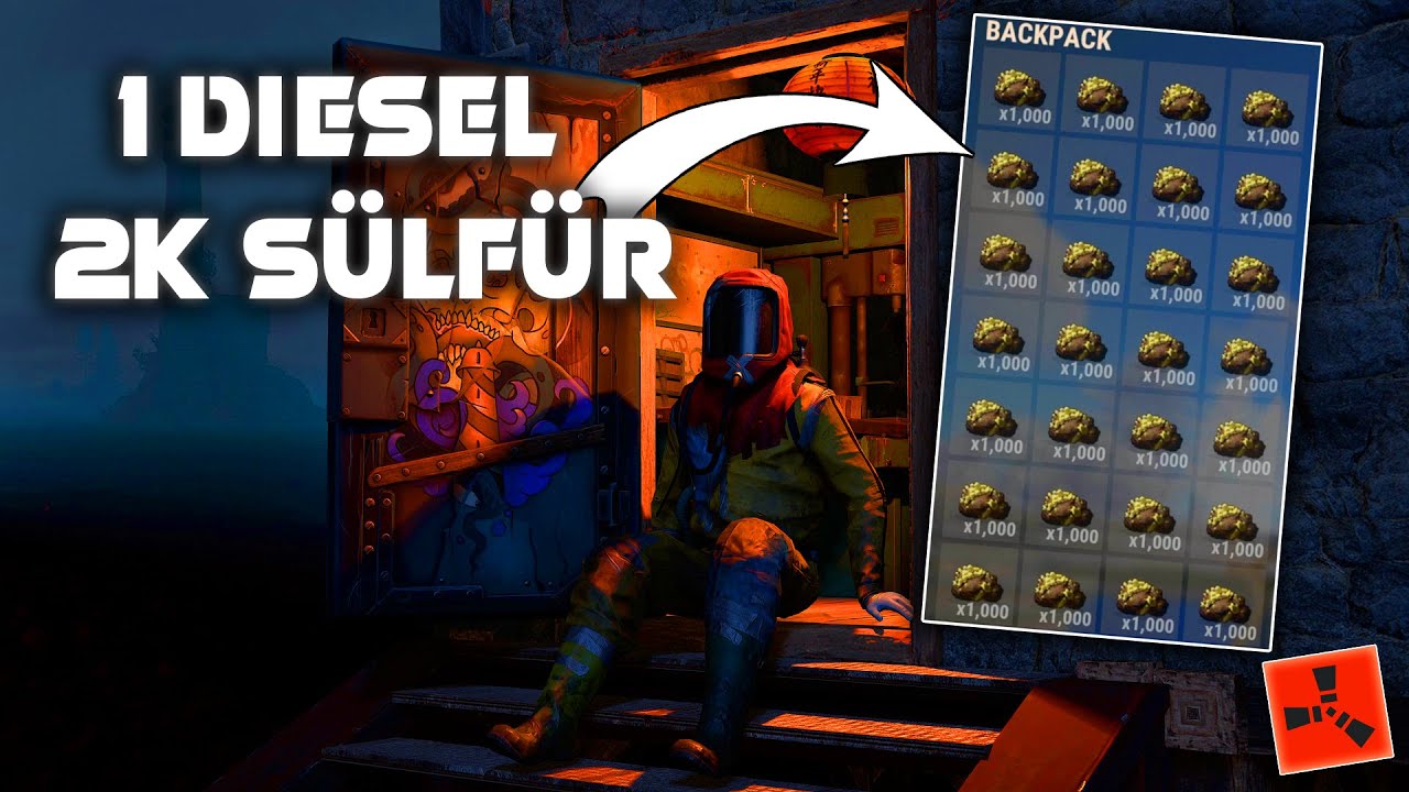 Kükürt Ocağına Konduk ! (2x Part 4) - Rust Türkçe