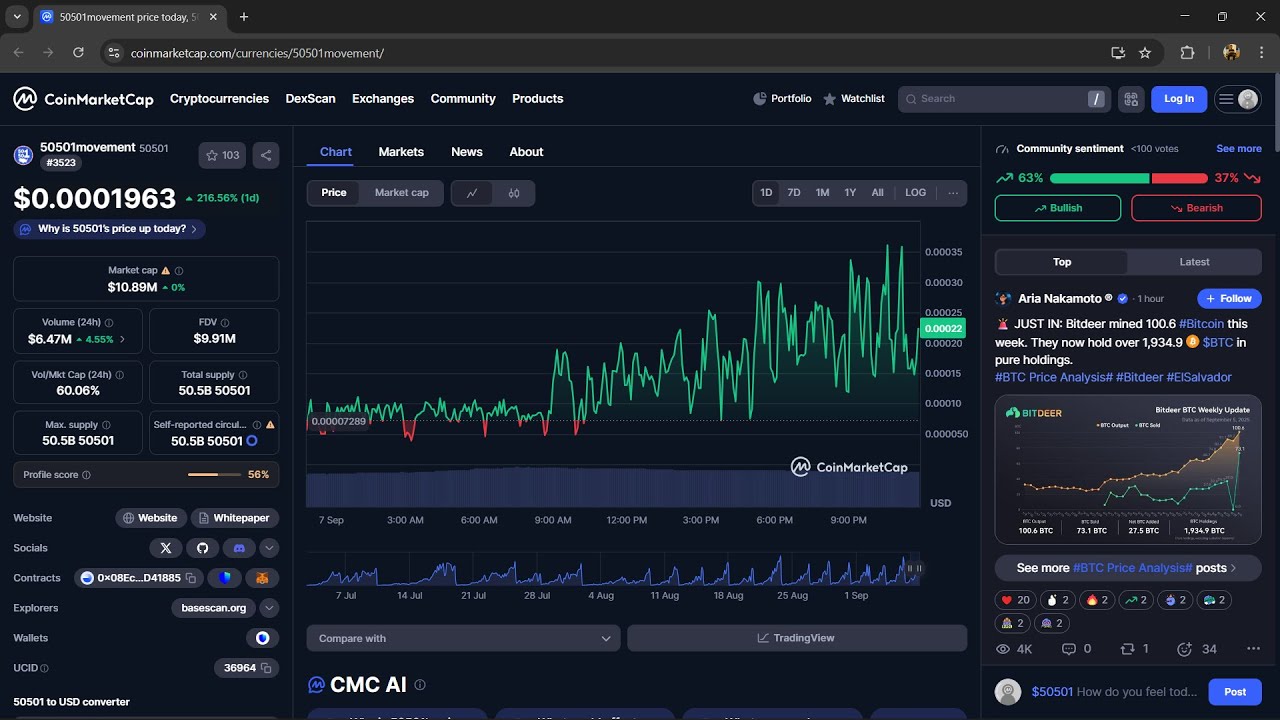 Is 50501movement ($50501) token legit or a scam