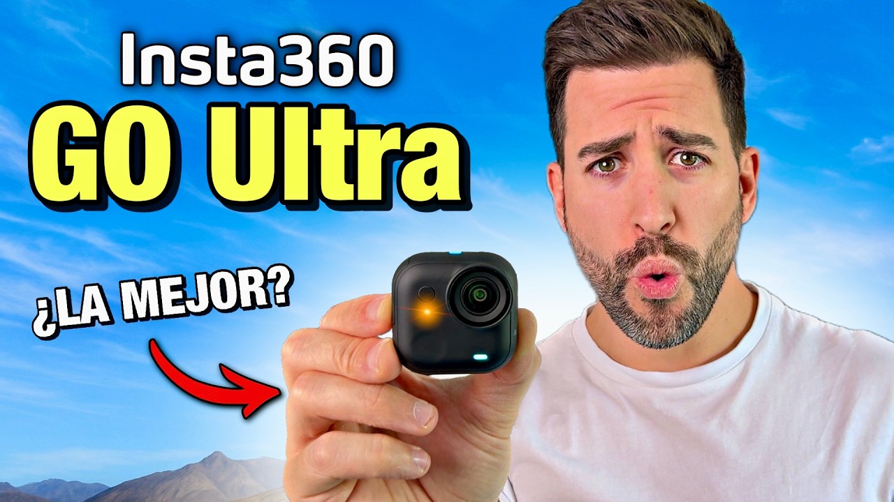 Insta360 GO Ultra &iquest;la MEJOR mini C&Aacute;MARA de 2026? 😱 | Review y Prueba Real