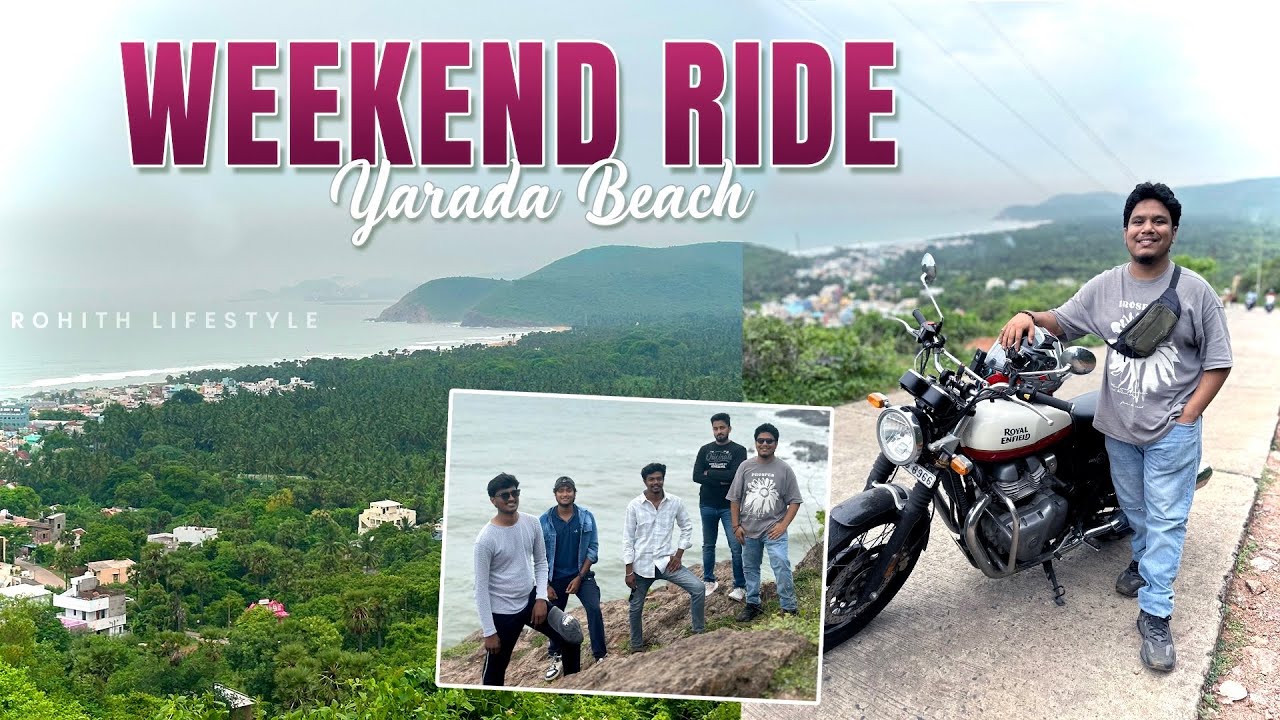Weekend Ride to Yarada Beach || Best View point in Vizag || #vizag #vizagbeach #yarada