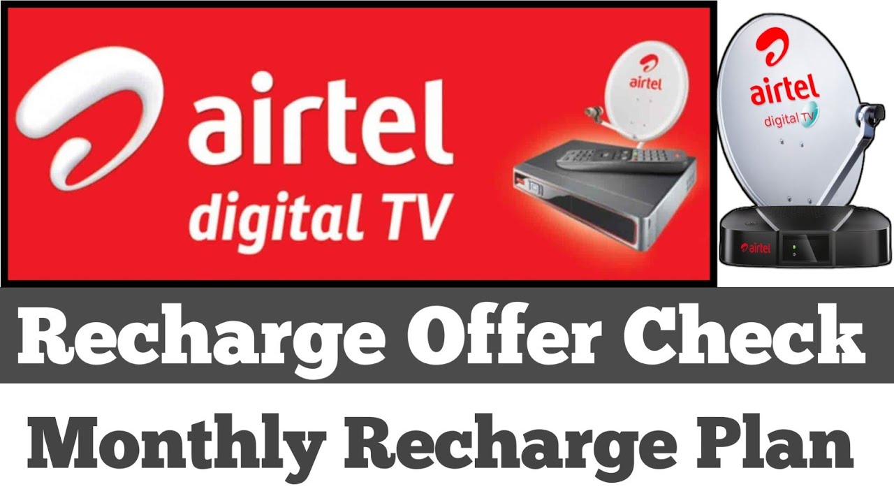 Airtel Dth Monthly Recharge Offer Check // Airtel Digital TV Recharge offer Check