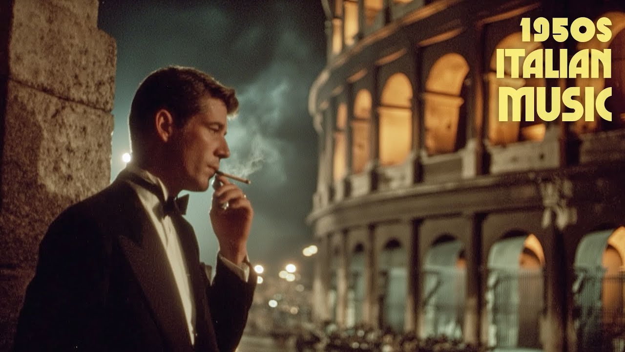La Dolce Vita Music & Italian Songs from the 1950s | Vintage Rome Ambience