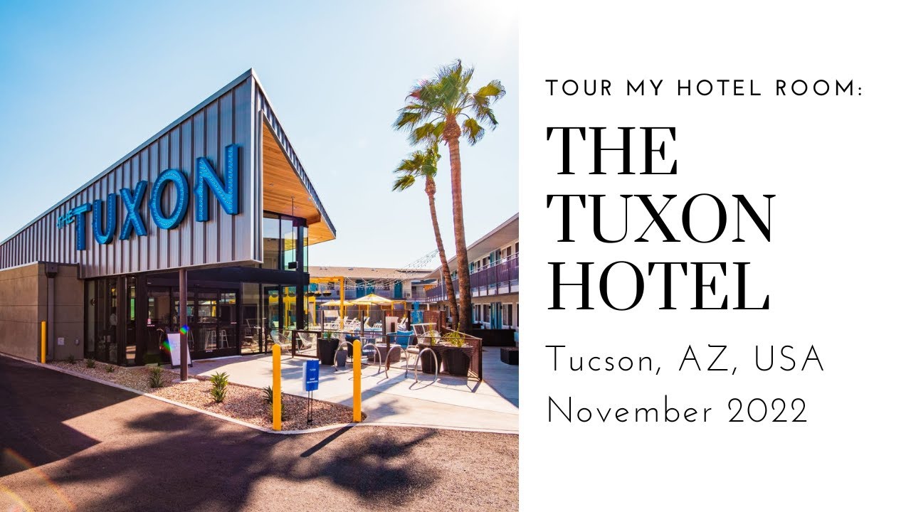 Tour My Hotel Room: The Tuxon Hotel in Tucson, AZ, USA (November 2022)