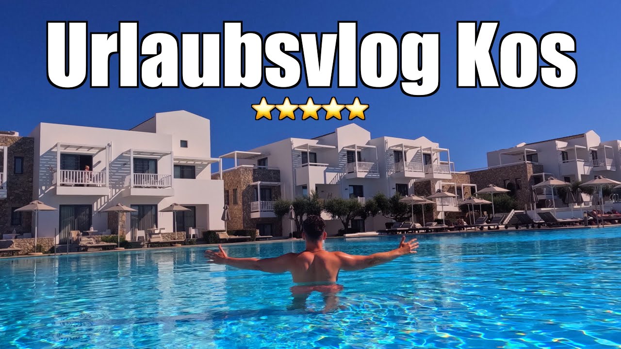Urlaub auf der Insel KOS | 5 ⭐️ Hotel | Strände, Restaurants, Aktivitäten | Vlog 7