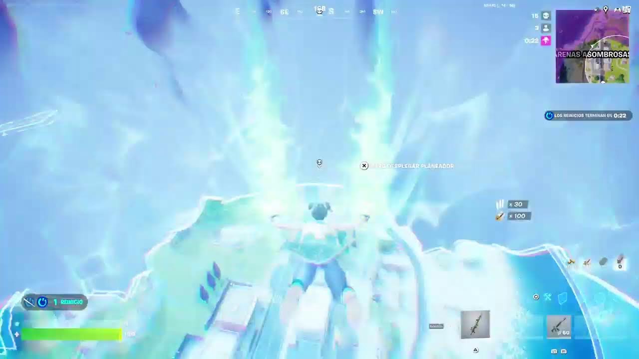 Un enemigo del Fortnite