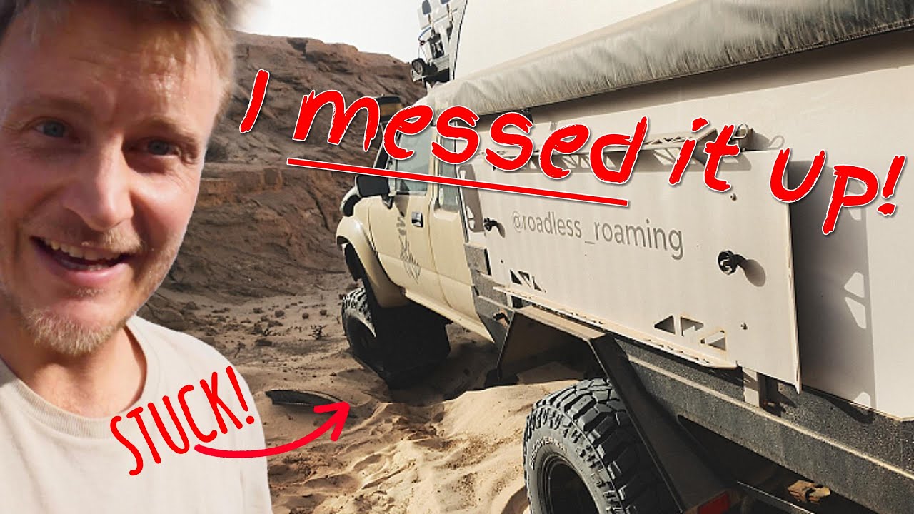 Mistakes Were Made - The First Time I Get Stuck In Sahara Desert | Overlanding Africa - ep21