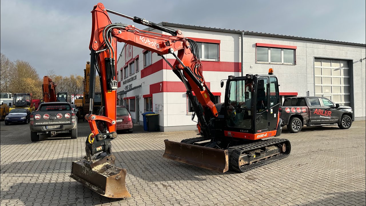 Kubota KX 080-4 Alpha mit Verstellausleger Kettenbagger Midibagger