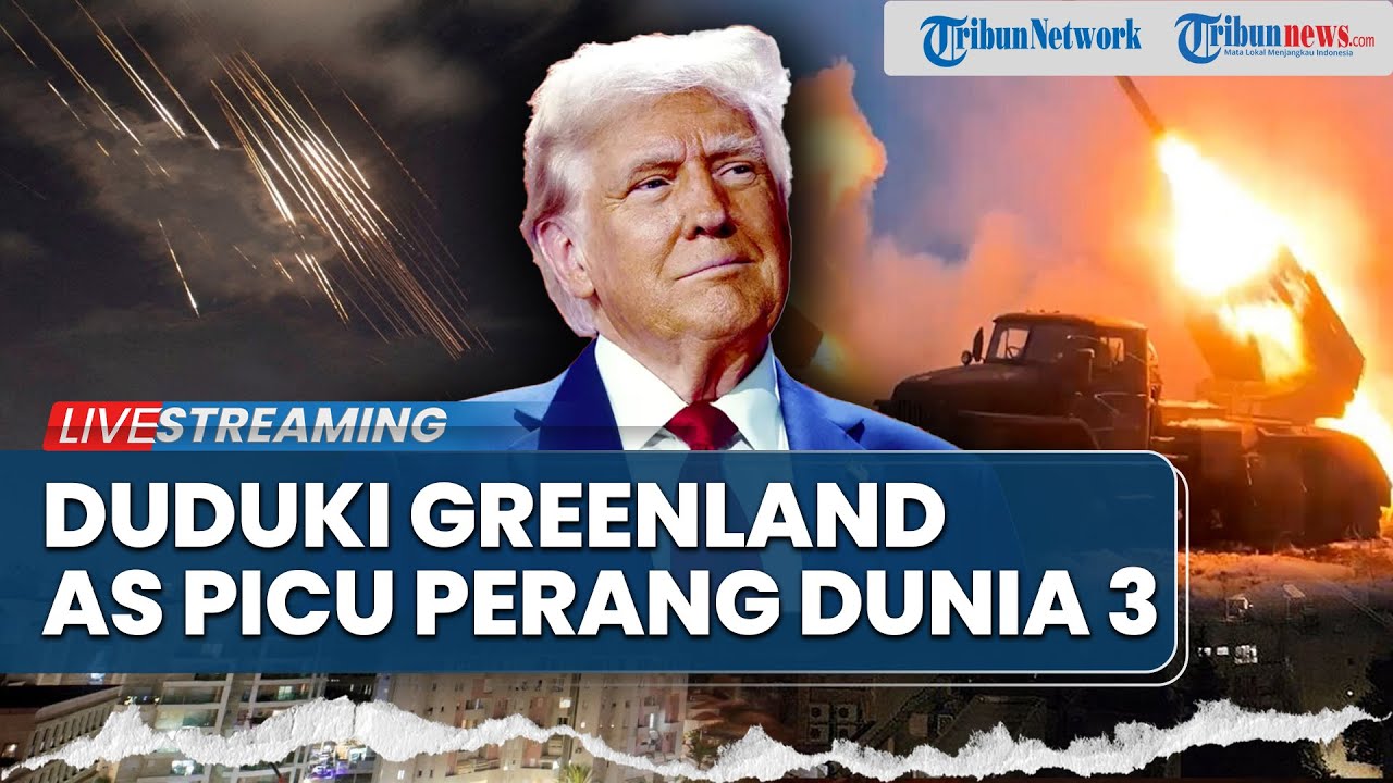 🔴Rusia Ancam Perang Nuklir jika AS Duduki Greenland, Trump Butuh untuk Kuasai Rudal Golden Dome