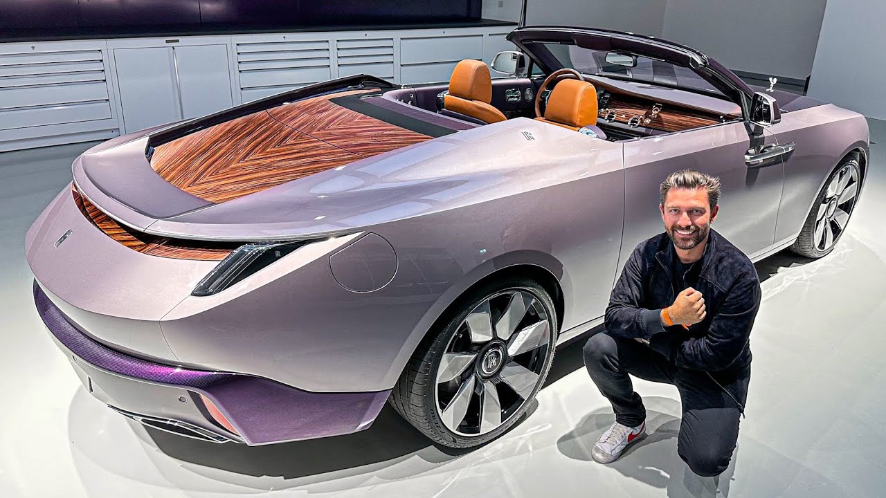WORLDS MOST EXPENSIVE LUXURY CAR $28 MILLION Rolls Royce Drop Tail
