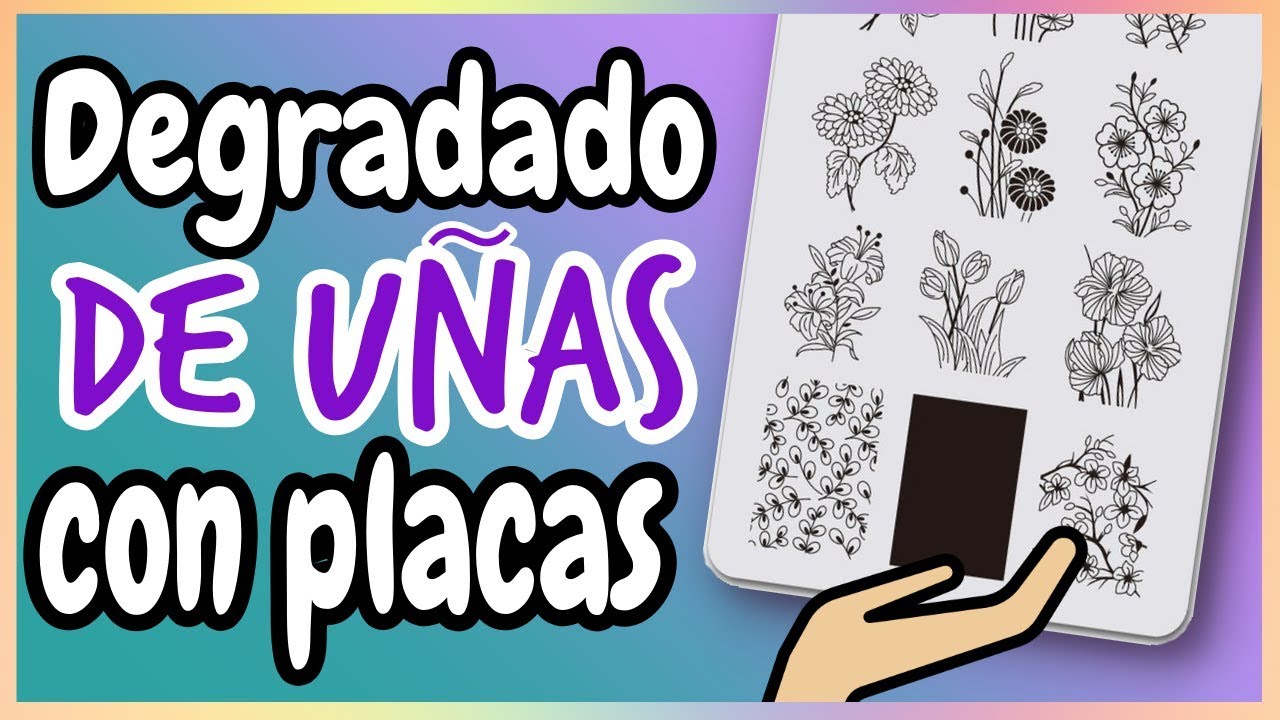 ¿FUNCIONARÁ? · Degradado de Uñas CON PLACAS 💅🏼